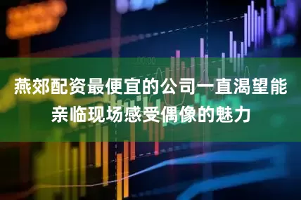 燕郊配资最便宜的公司一直渴望能亲临现场感受偶像的魅力