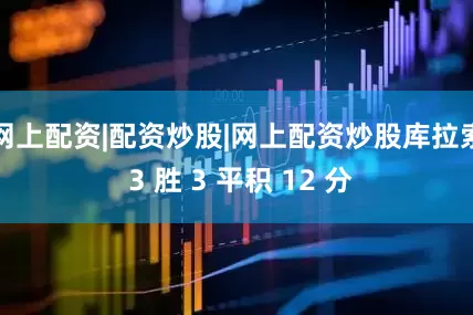 网上配资|配资炒股|网上配资炒股库拉索 3 胜 3 平积 12 分